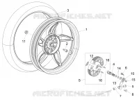 Ruota posteriore - f.d.