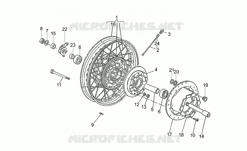 Ruota ant.LX16500>