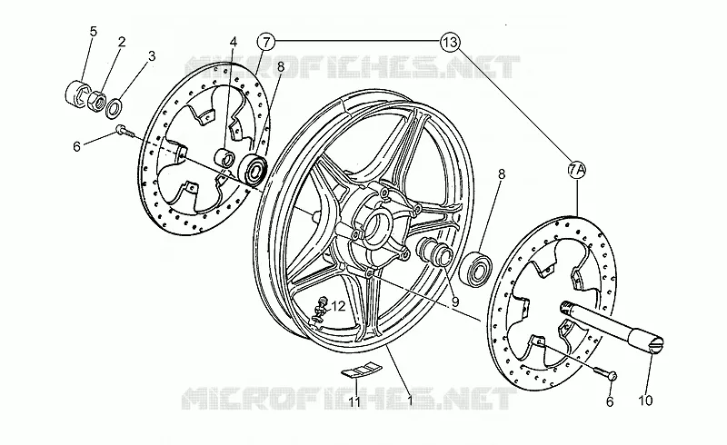 Ruota anteriore
