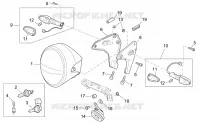 Fanale ant./Claxon