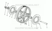 Ruota ant.da telaio PG17001