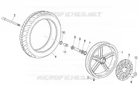 Ruota anteriore