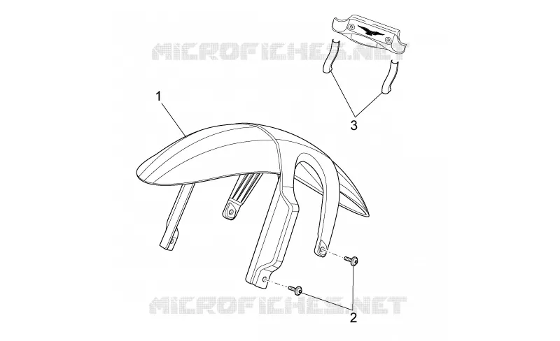 Parafango ant.