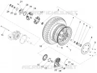 Ruota posteriore
