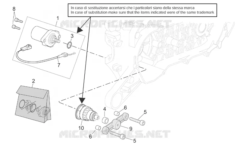 Motorino avviamento