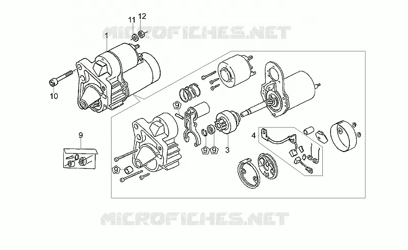Motorino avviamento