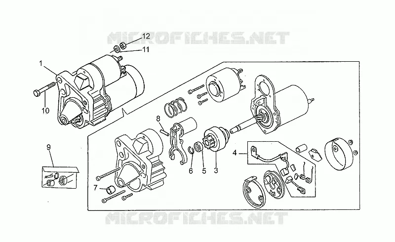 Motorino avviamento