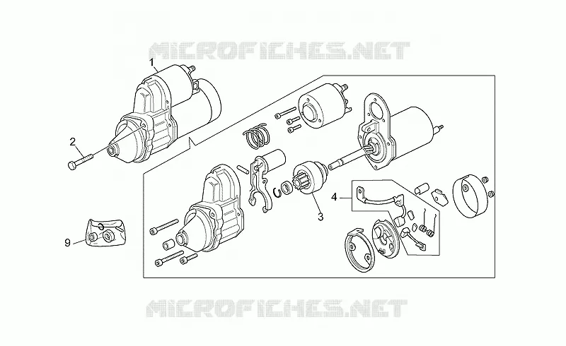 Motorino avviamento
