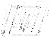 Forcella anteriore Kayaba